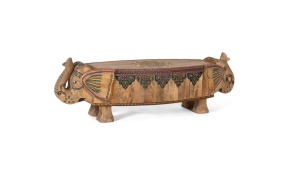 Bancheta multicolora din lemn 157 cm Ebro Giner y Colomer