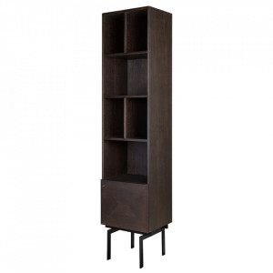 Biblioteca maro din lemn 218 cm Capetown Versmissen