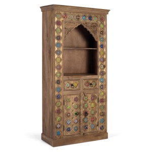 Biblioteca multicolora din lemn 180 cm Lerici Giner y Colomer