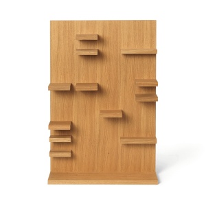 Biblioteca pentru perete maro 60 cm Parade Ferm Living