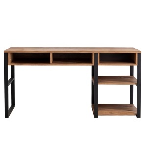 Birou maro/negru din metal 58x150 cm Emro The Home Collection