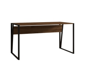 Birou maro/negru din metal 70x140 cm Kemer The Home Collection