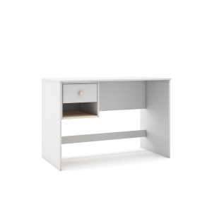 Birou pentru copii alb din lemn 55x110 cm Esteban The Home Collection
