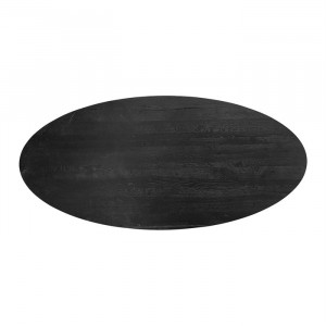Blat negru din lemn de stejar 110x235 cm Watson Richmond Interiors