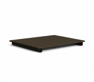 Blat pentru masa cafea verde din metal 85x91 cm Modular Kave Home