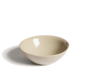 Bol ivoriu din ceramica 21 cm Aderno Kave Home