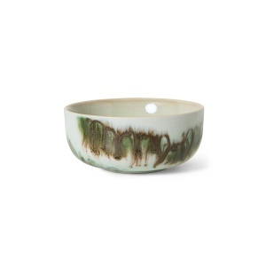 Bol pentru tapas multicolor din ceramica 11 cm 70s Tide HKliving