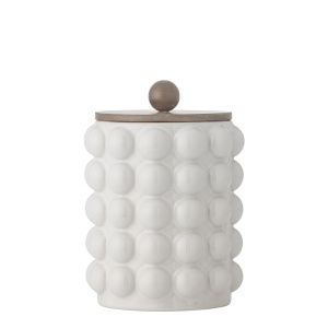 Borcan maro/alb din ceramica 1.3 L Madge Creative Collection