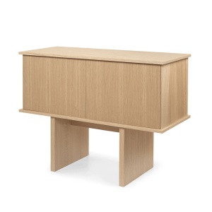 Bufet inferior maro 100 cm Stilt Single Ferm Living