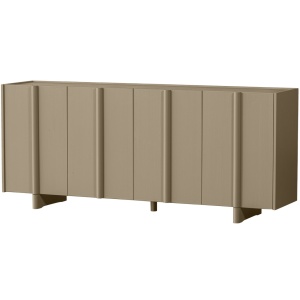 Bufet inferior verde din lemn 200 cm Basu Woood