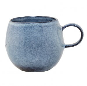 Cana albastra din ceramica 10 cm Sandrine Bloomingville