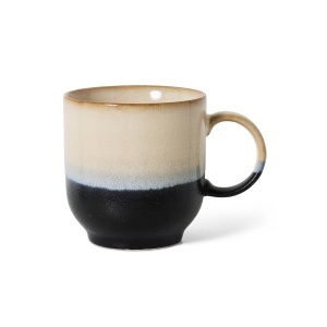 Cana multicolora din ceramica 250 ml 70s Rock HKliving