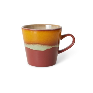 Cana multicolora din ceramica 270 ml 70s Americano Clay HKliving
