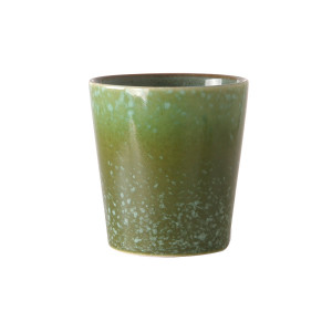 Cana verde din ceramica 180 ml Grass HK Living