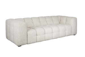 Canapea bej din textil 240 cm Trenta Zuiver