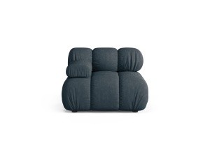 Canapea modulara albastru petrol din textil pentru 1 persoana Bellis Left Liberty Micadoni
