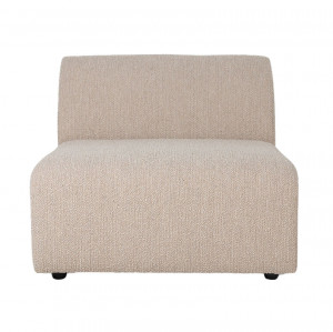 Canapea modulara grej din textil 97 cm Jax Boucle HKliving