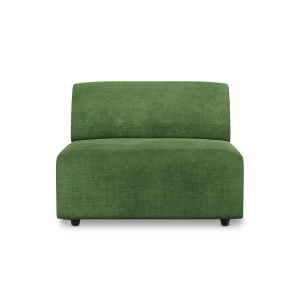 Canapea modulara verde din catifea 94 cm Jax Middle HKliving