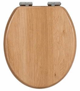 Capac pentru toaleta maro Oak Wenko