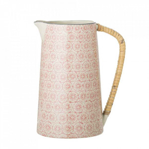 Carafa rosie din ceramica 800 ml Cecile Bloomingville