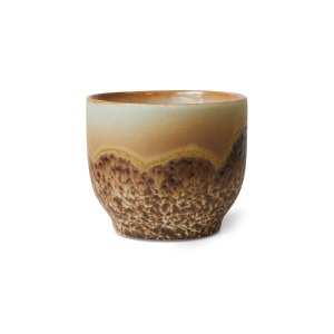 Ceasca multicolora din ceramica 250 ml 70s Shell HKliving