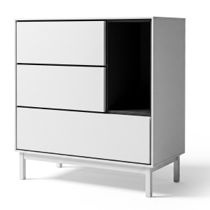 Comoda alba 77 cm Orix Quiet Object