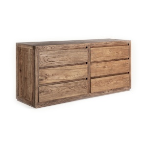 Comoda maro din lemn 180 cm Norvik Vical Home