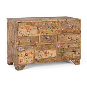 Comoda multicolora din lemn 80 cm Flore Giner y Colomer