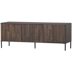 Comoda TV maro cafea din lemn 150 cm Gravure Fra Woood