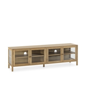 Comoda TV maro din lemn 160 cm Ceci Quiet Object