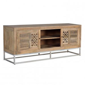Comoda TV maro din lemn 160 cm Style Giner y Colomer