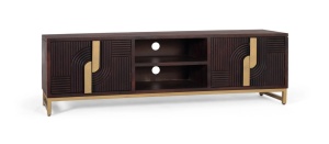 Comoda TV maro din lemn 180 cm Arco Giner y Colomer