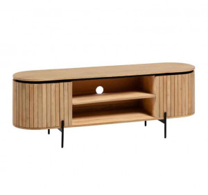Comoda TV maro din lemn de mango 160 cm Licia Kave Home