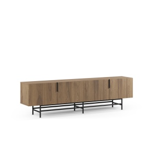 Comoda TV maro din metal 200 cm Eldia The Home Collection
