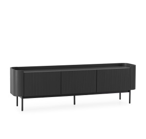 Comoda TV neagra 180 cm Willa Quiet Object