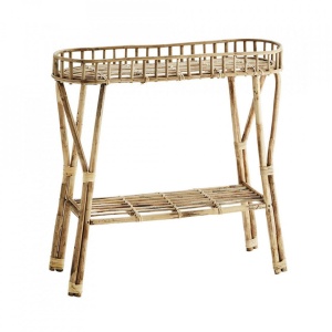 Consola maro din bambus 79 cm Gobert Madam Stoltz