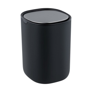 Cos de gunoi negru din plastic 1.5 L Frini Wenko