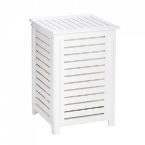 Cos de rufe alb din lemn 45x65 cm Oslo Wenko