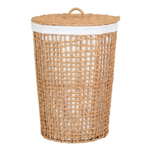 Cos de rufe maro din fibre 42x56 cm Pomal House Nordic