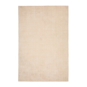 Covor alb din fibre 200x300 cm Kiva Kave Home