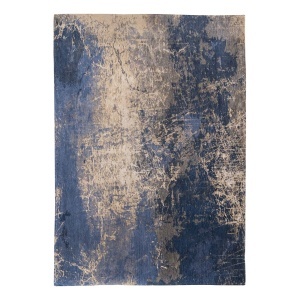 Covor albastru din fibre sintetice Abyss Blue Louis de Poortere (diverse dimensiuni)