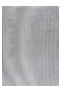 Covor argintiu din fibre sintetice Plush Lalee (diverse dimensiuni)