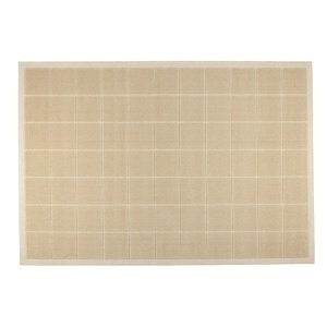 Covor bej din fibre naturale 200x300 cm Kade Zuiver