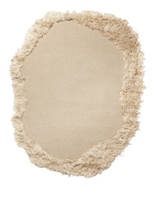 Covor crem din fibre naturale 200x250 cm Norte Ferm Living