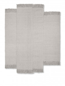 Covor crem din fibre naturale 300x350 cm Alter Ferm Living