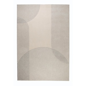 Covor gri/crem din fibre 160x230 cm Dream Zuiver
