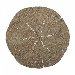 Covor maro din fibre naturale 90 cm Emmet Bloomingville