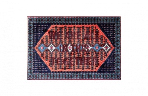 Covor multicolor din fibre sintetice 120x180 cm Burnt Carpet Together Seletti