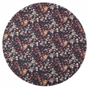 Covor multicolor din poliester si bumbac 200 cm Aquarel Be Pure Home