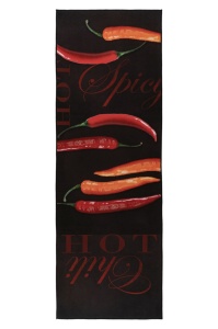 Covor pentru bucatarie multicolor din fibre sintetice 60x180 cm Luna Spicy Lalee